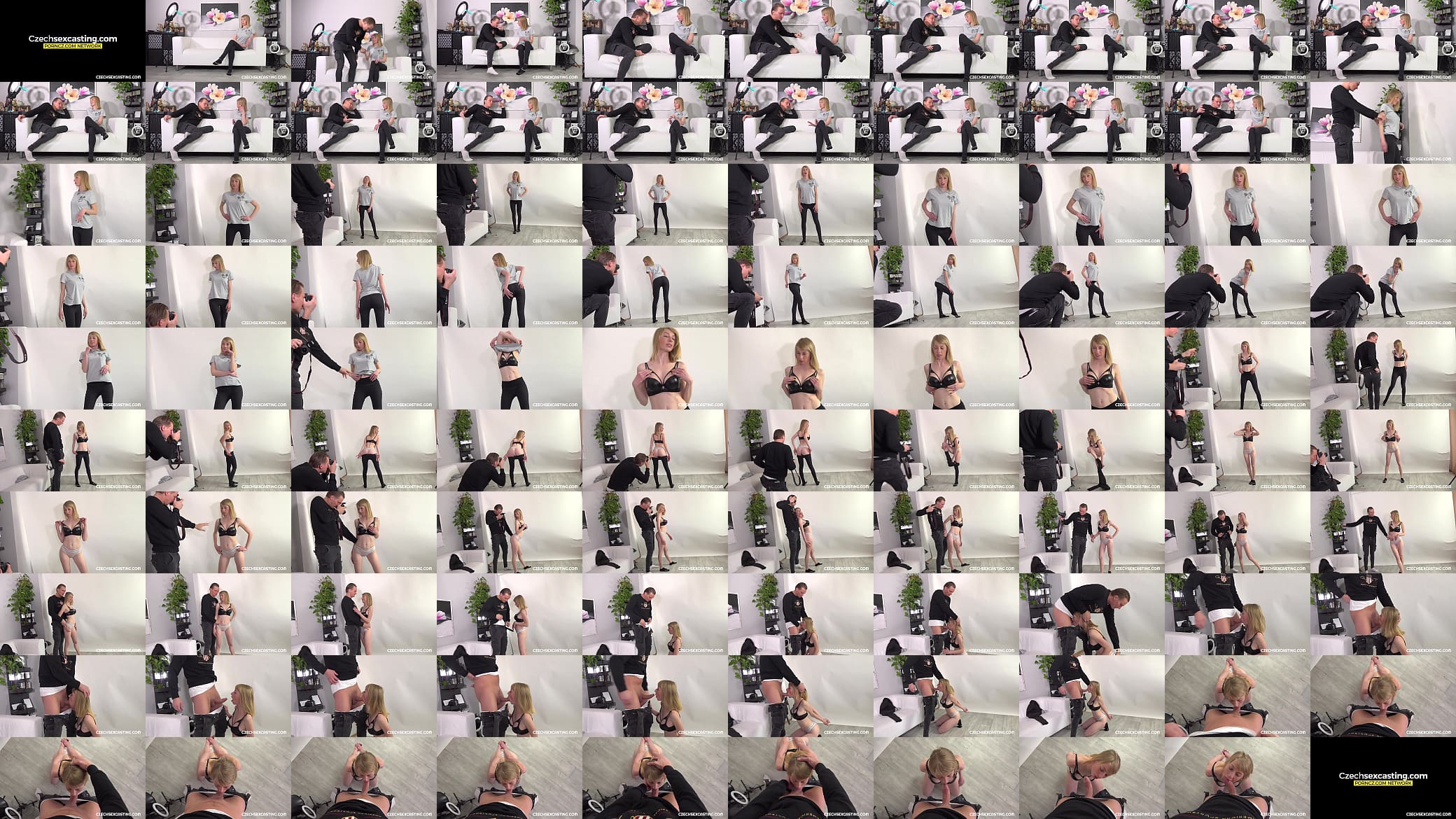 Fucking blonde milf on casting 预览图