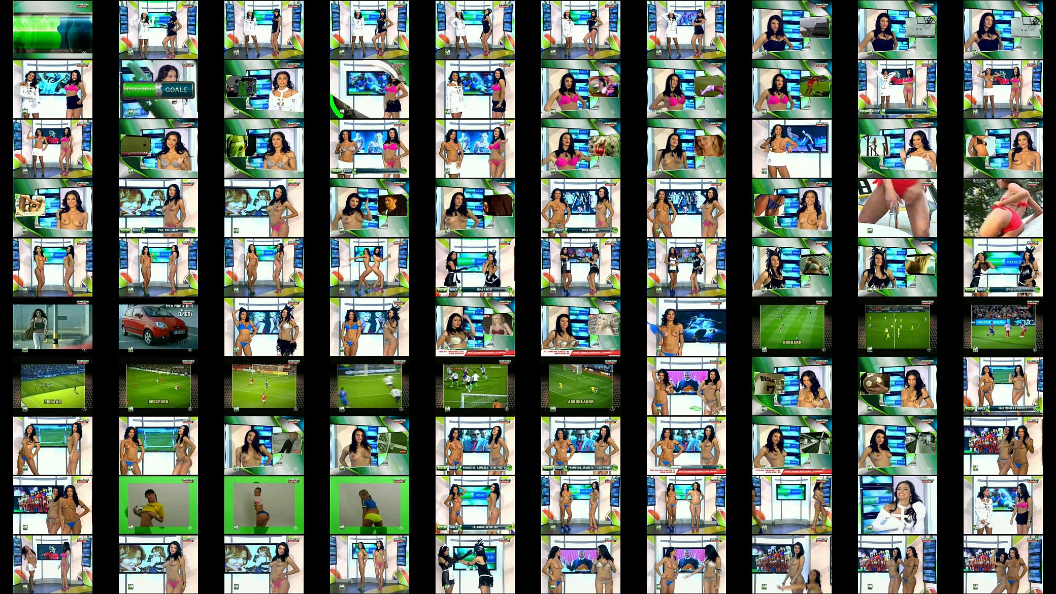 Goluri si Goale ep 15 Gina si Roxy (Romania naked news) 预览图
