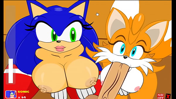 Sonic and Tails sucking a Big Cock