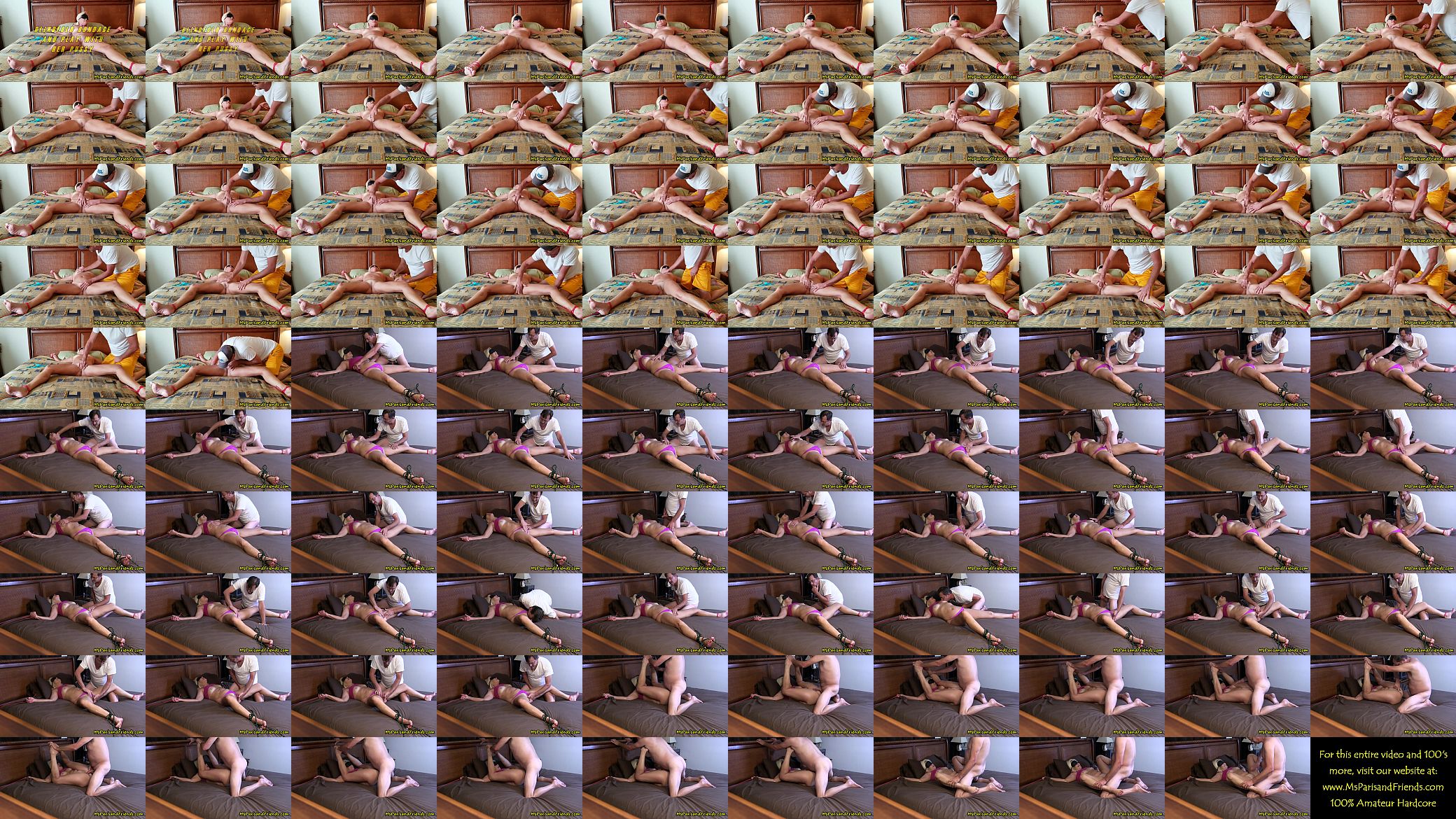Blindfold Bondage and Play with Her Pussy 预览图