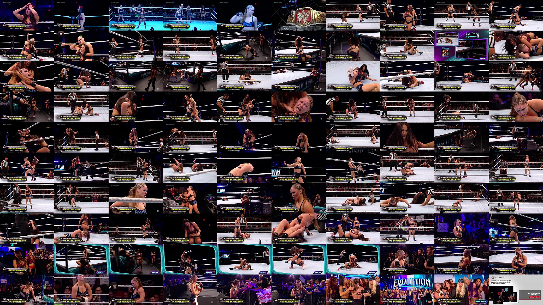Ronda Rousey vs Nikki Bella. Evolution 2018. 预览图