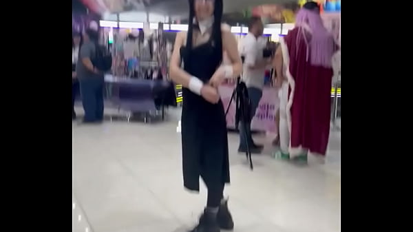 My first time in public wearing a Cosplay?#bunnygirlsenpai