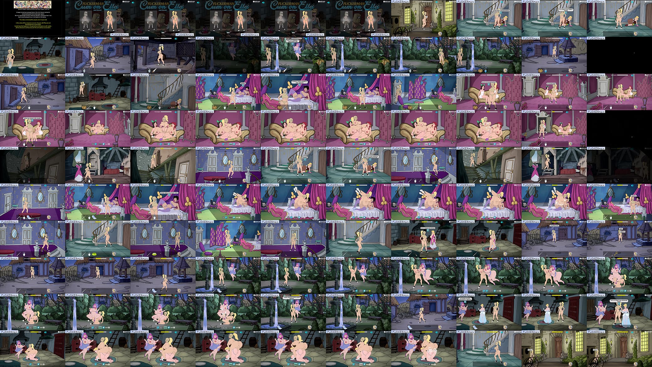 Complete Gameplay - Fuckerman, Cum on Ella (v.0.2) 预览图