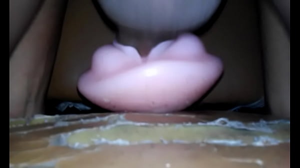 Breaking plastic pussy