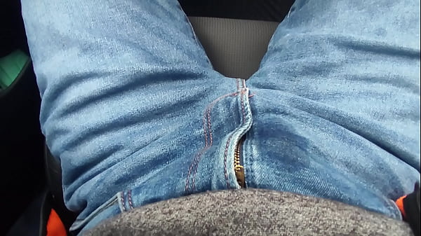 Peeing in car
