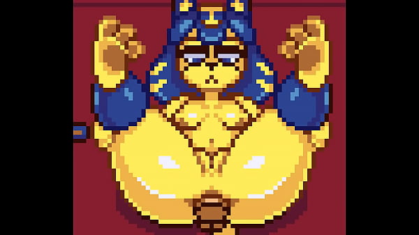 Neko Touch DX A.Crossing Ankha web game by Countmoxi