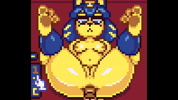 Neko Touch DX A.Crossing Ankha web game by Countmoxi