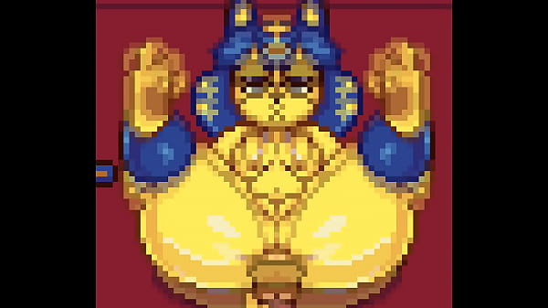 Neko Touch DX A.Crossing Ankha web game by Countmoxi