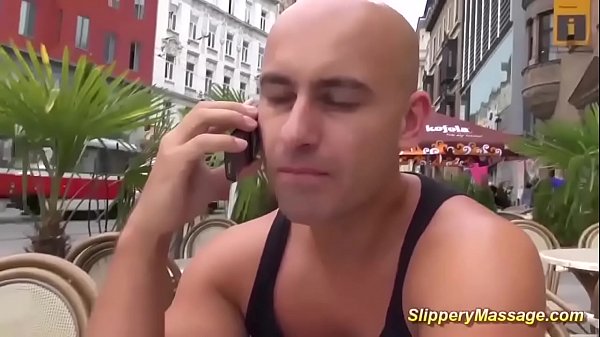 cute Isabella Chrystin gives hot slippery massage