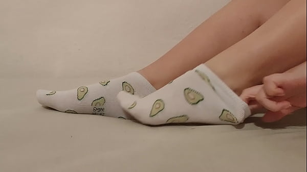 Ah those avocado socks