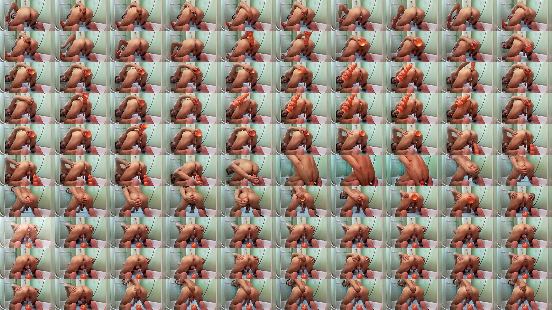 Anal play in the shower 预览图