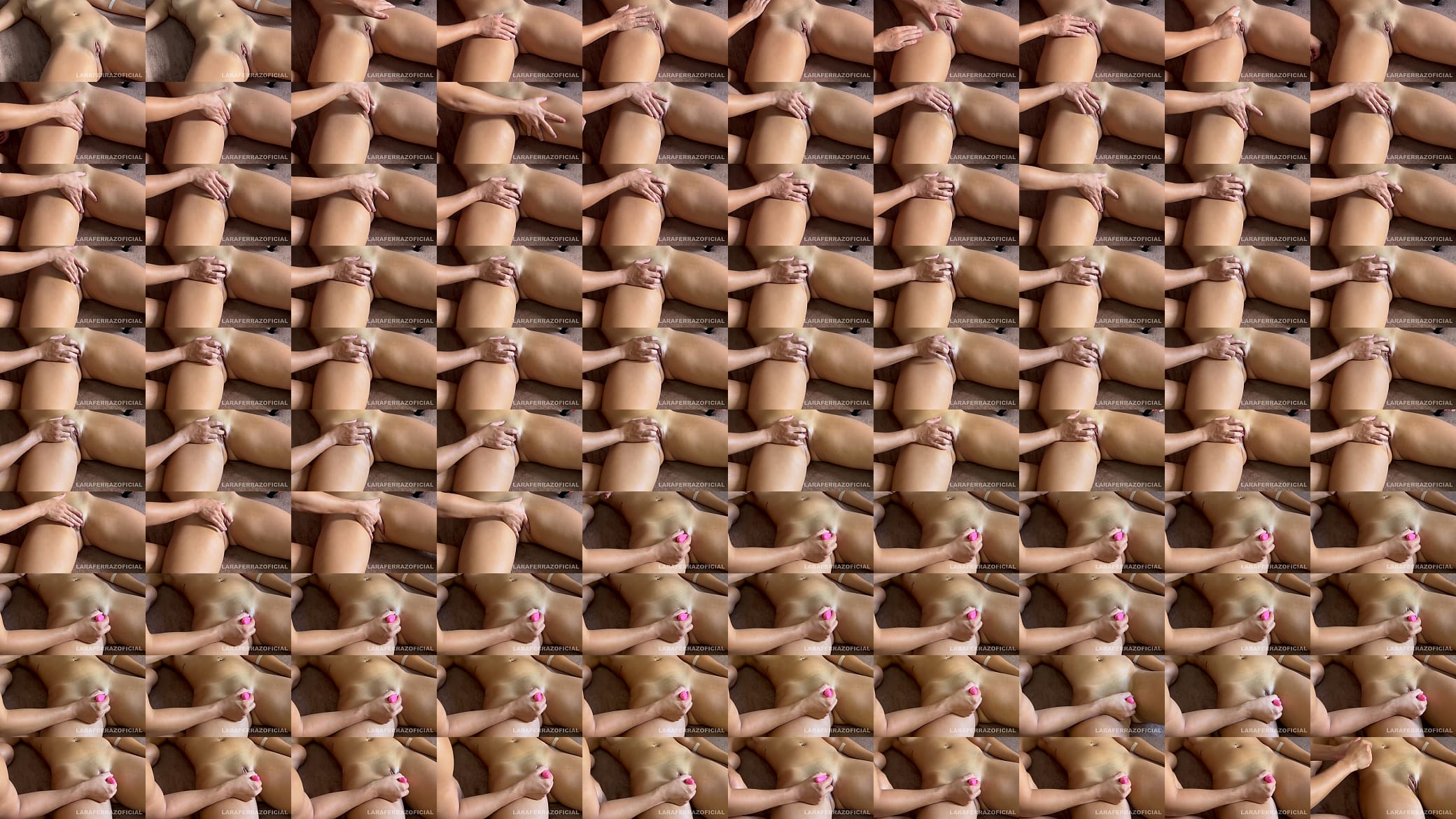 Pedi a ele uma massagem e ele massageou a minha buceta at&eacute; eu gozar! 预览图