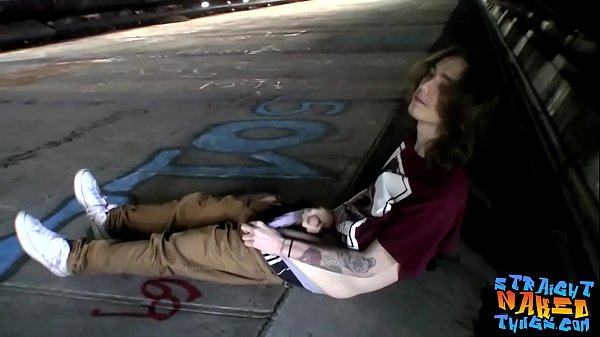 Rebel with no shame Sean Johansen wanking it ou...