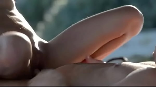 Exotic teen making love in the gardens