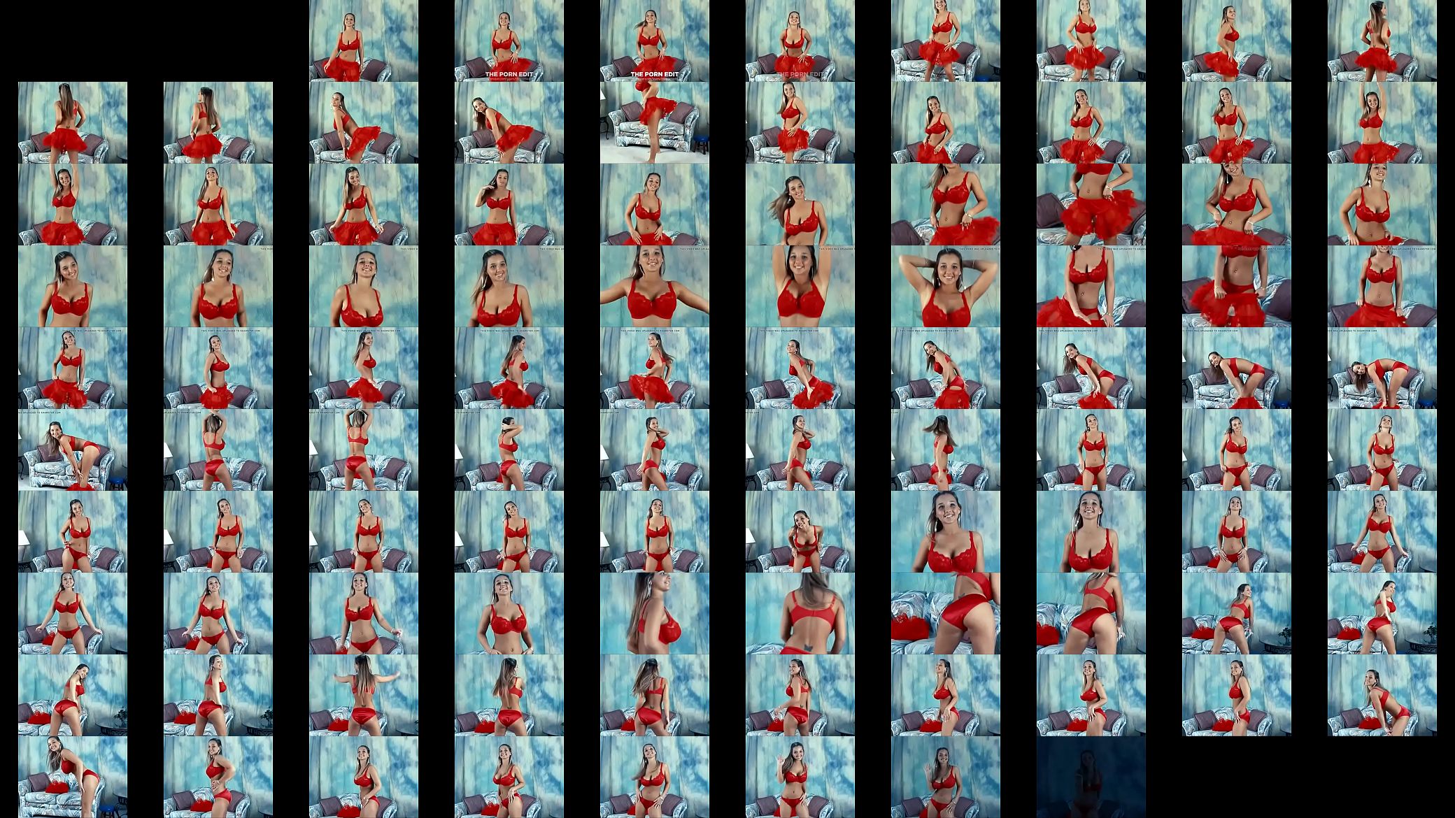 Big bouncy boobs in red lingirie 预览图