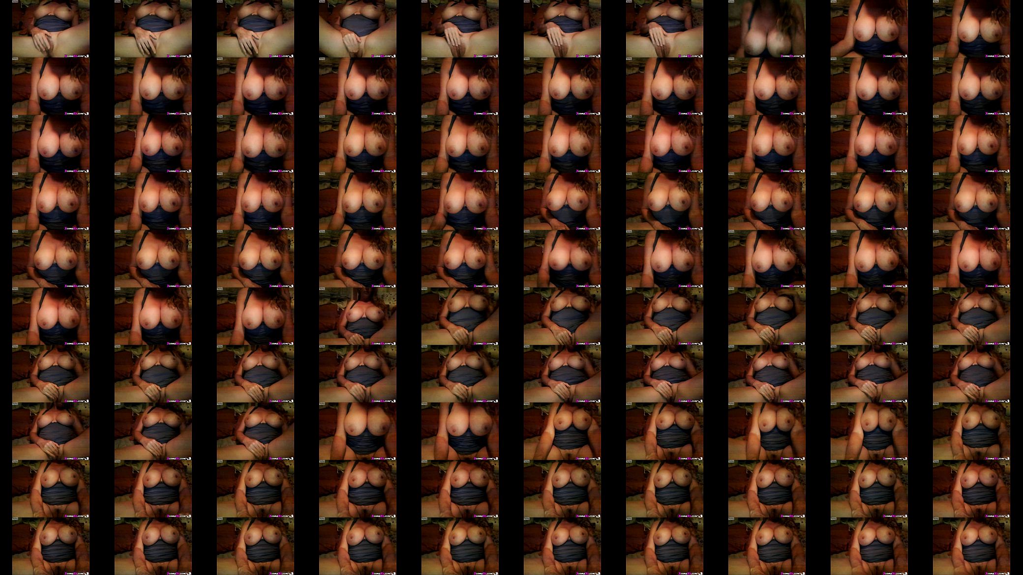 Milf with very big tits rubs her sexy tight pussy on webcam 预览图