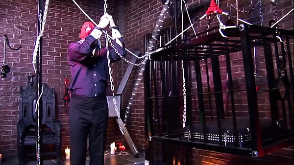 Naughty Girls Fuck In BDSM Dungeon