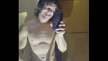  Novinho Gostoso Se Vendo Pelado No Espelho