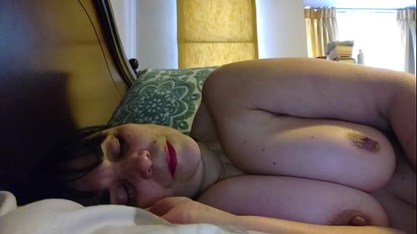 View From Selfie Stick! Blonde in Leggins!