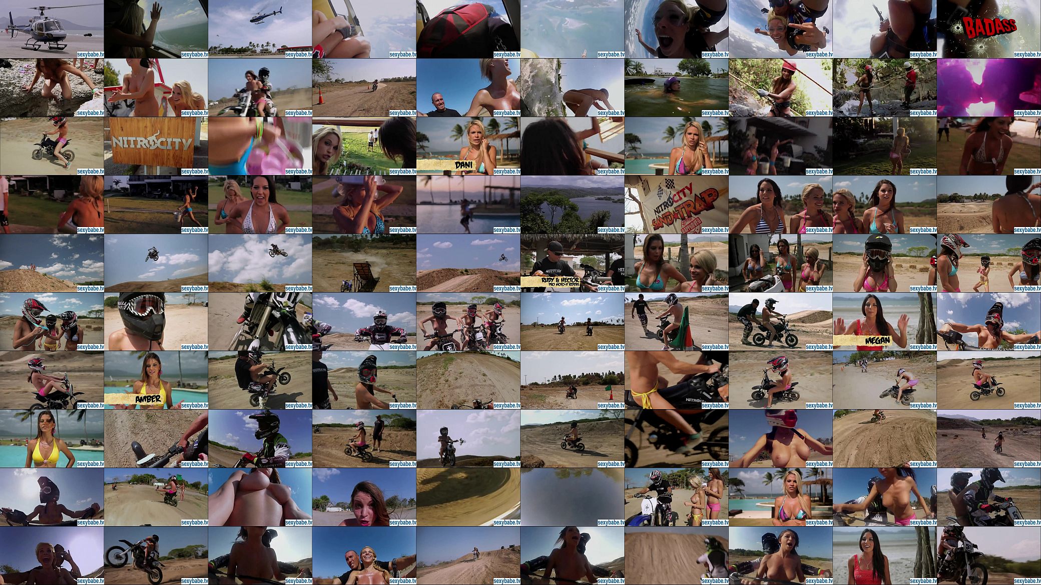 Bad ass young chicks nude in bikes 预览图