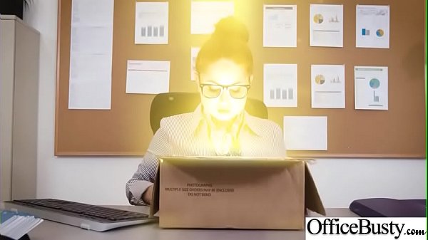Hardcore Intercorse With Huge Juggs Office Girl (Lennox Luxe) mov-24