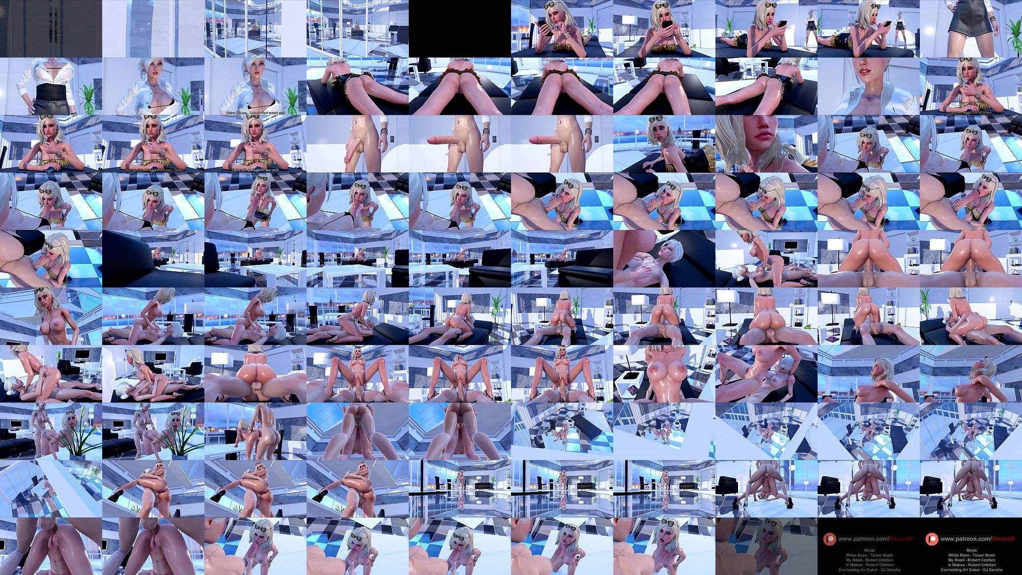 FUTANARI CLARE X LORETTA 3D ANIMATION 预览图