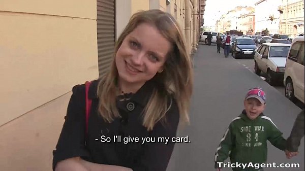 Tricky Agent - A blue-eyed chick Alena, shy but...