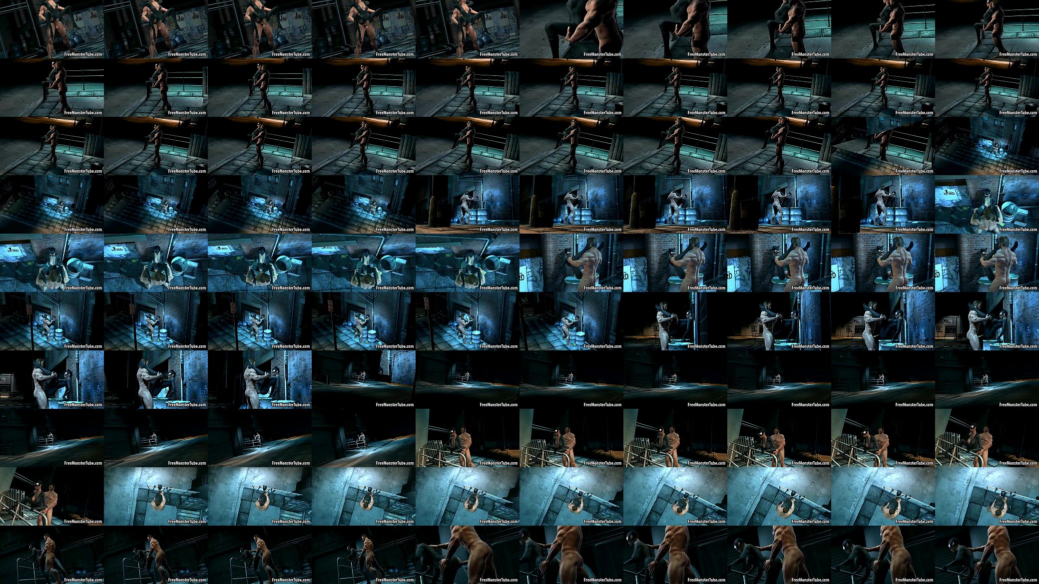3D Cartwoman getting fucked hard by Wolverine 预览图