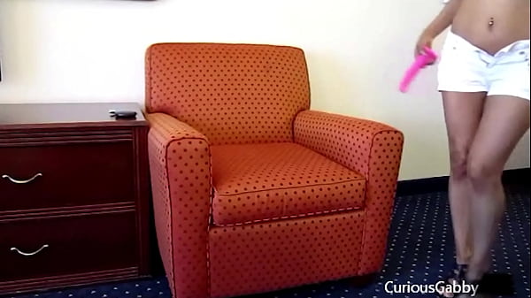 Latina Gabby Quinteros Plays With Her Toys Tits & Pussy Slit!