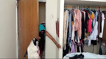 I fuck my beautiful, busty, big-assed stepdaughter in the bathroom