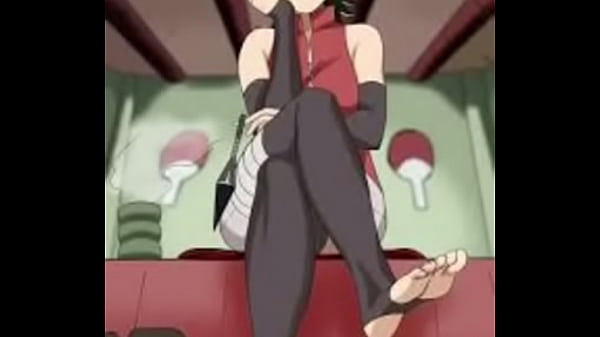 Sarada Sakura Hinata Temari Tenten footjob