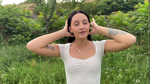 Picked Up Random Girl – Outdoor Blowjob & Public Fuck