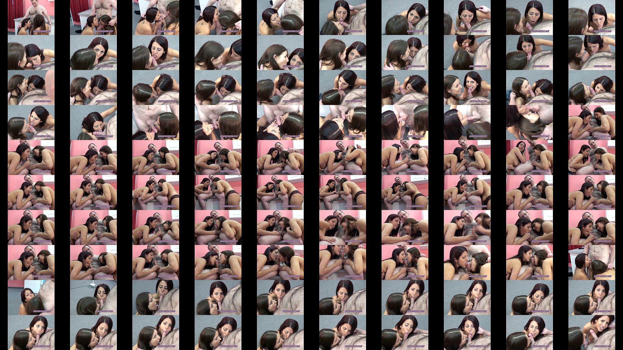 Swinging Lexxxi sharing a cock with a horny slut 预览图