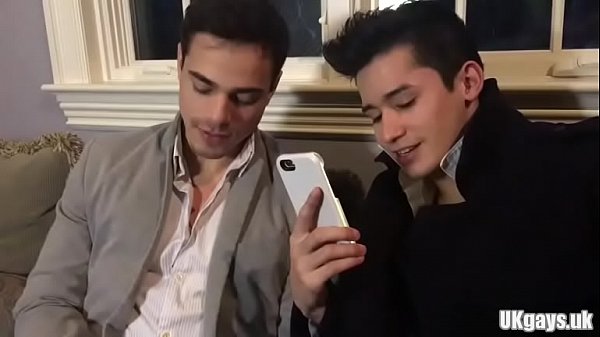 Muscle gay threesome with cumshot