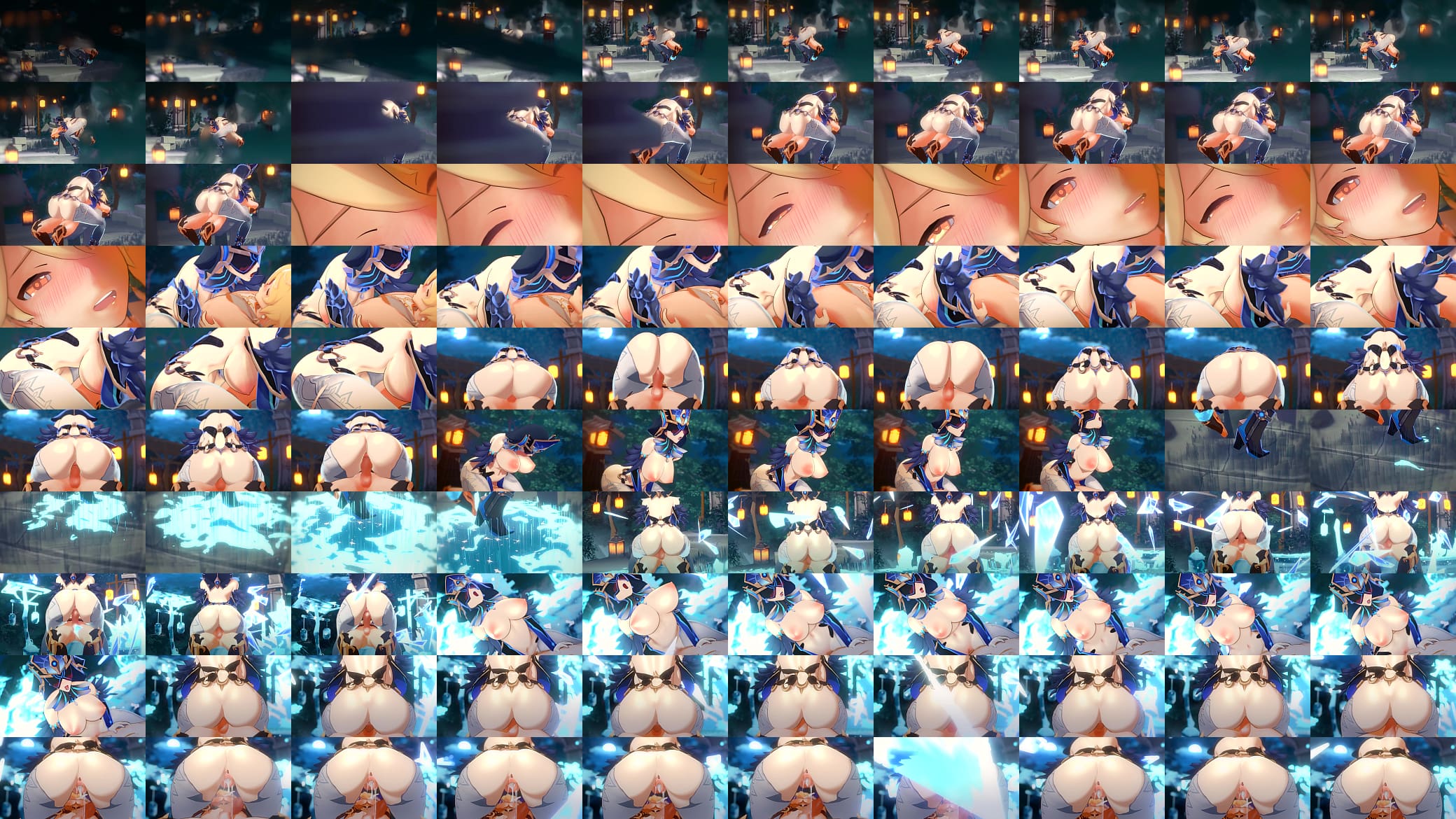 Genshin impact cogiendo 预览图