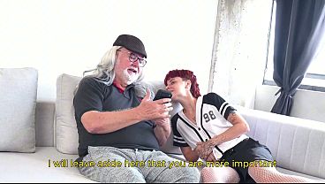 her first anal experience with horny grandpa