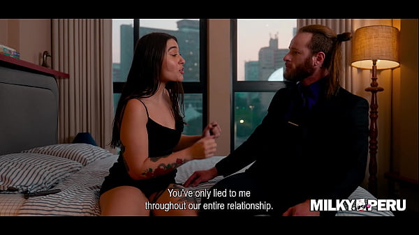 My lover wants me to leave my wife and lets me fuck her in the ass - anal orgasm on Valentine's Day