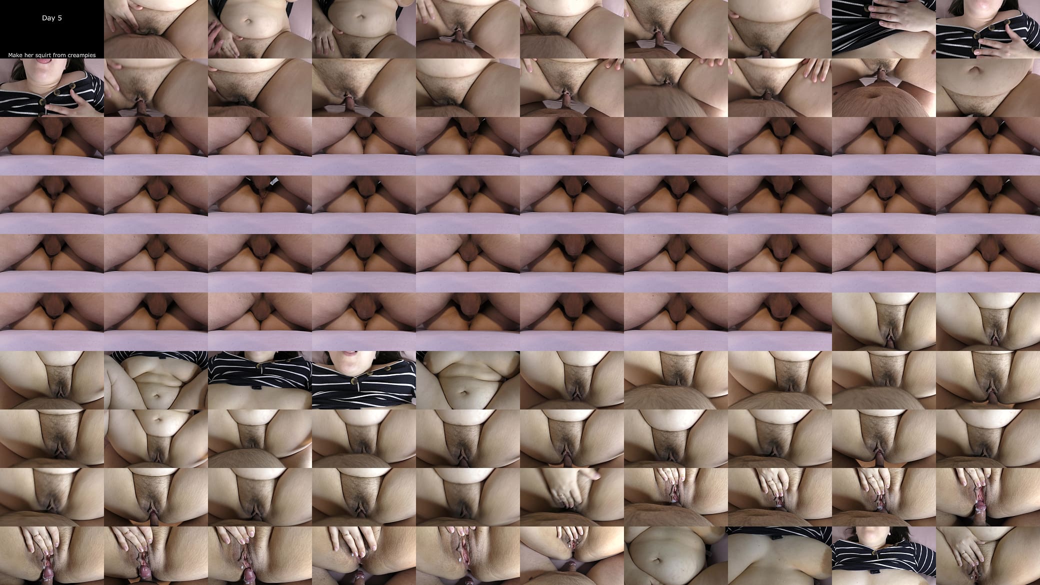 Slowly turning a big boobed hot wife into my personal breeding cum dump - Day 5 预览图