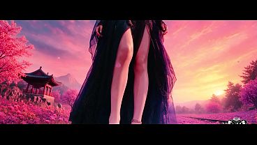 AI generated Korean 3D render game style PMV : Sakurabloom Ep.1 HentaiMaster