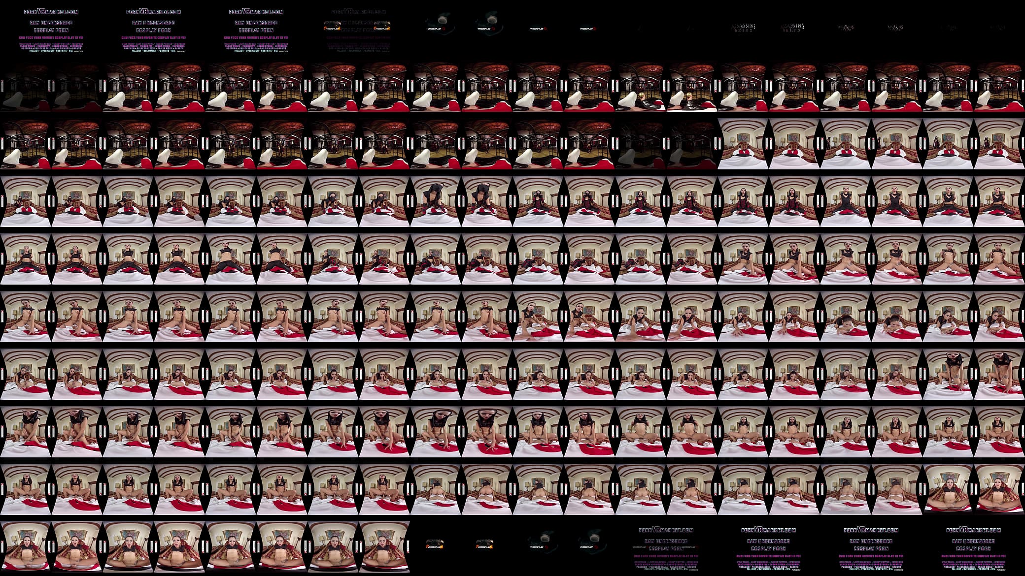 Assassins Creed Cosplay VR Porn starring Jade Presley in action packed pussy fucking 预览图