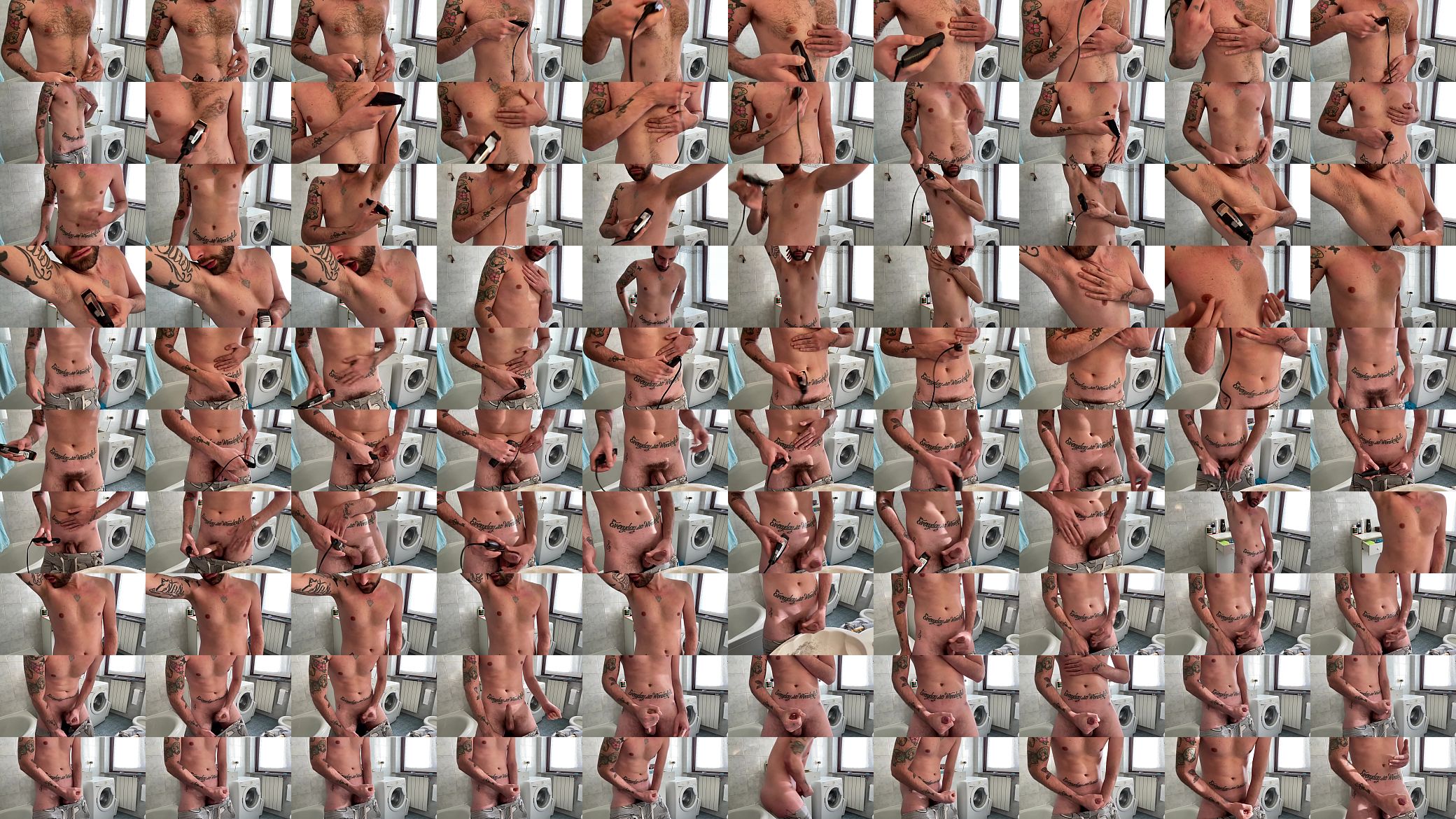 I shave my body and my cock!! 预览图