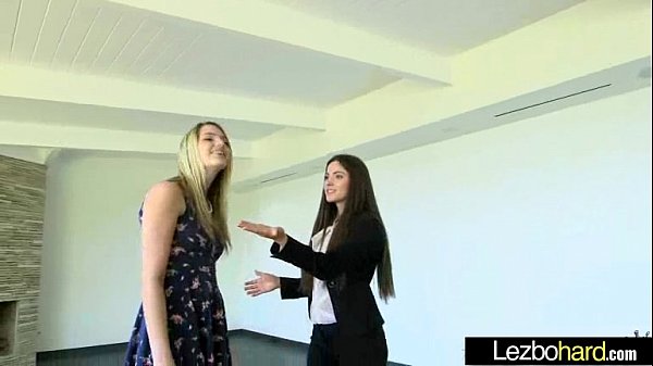 Lovely Sexy Lesbo Girls (Kenna James & Aspen Rae) Playing On Camera video-19