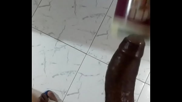 Fucking a homemade ass