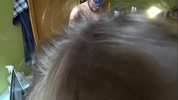 Horny girl handles big dick