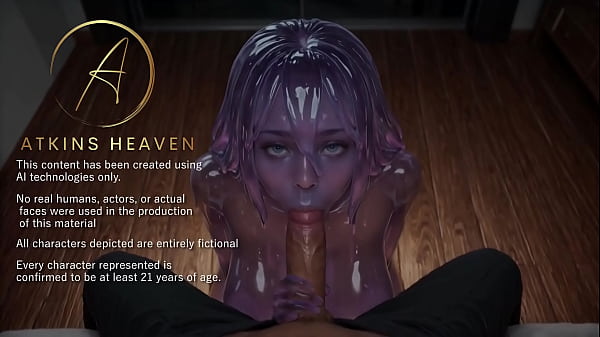 Slime Girl's Curious Blowjob - [AI]