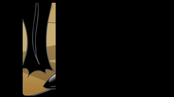 Anime Goth bitch got gangbanged