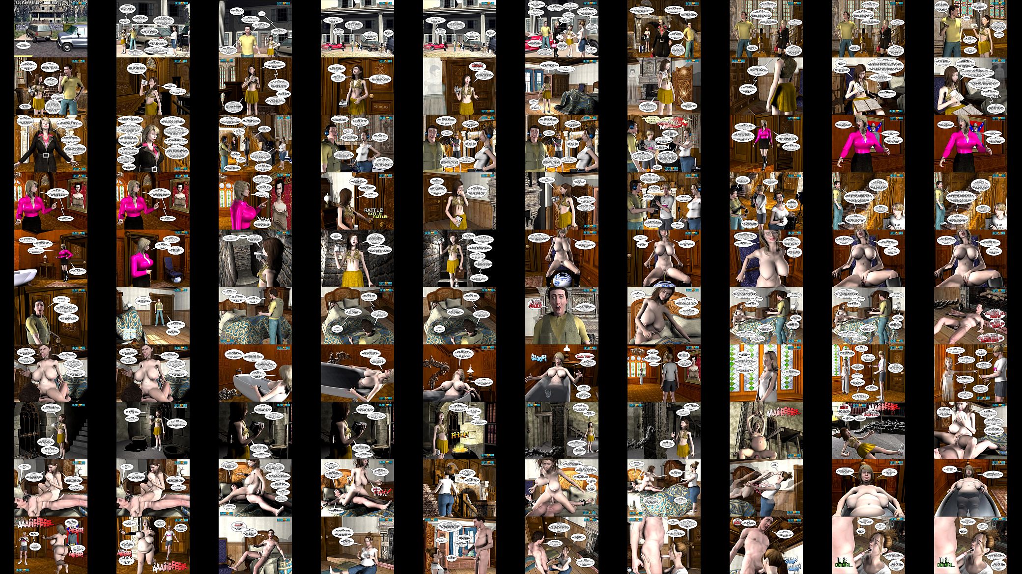 3D Comic: Shadows of the Past. Episode 1 预览图
