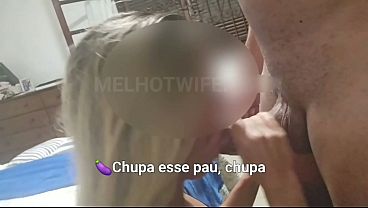APROVEITEI QUE O MARIDO ESTAVA FORA E CHAMEI UM AMIGO PRA ME COMER SEM CAMISINHA NA CAMA DELE