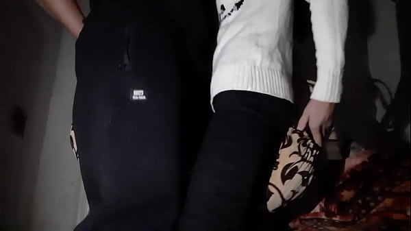 We rub our pussies hard on the pillow and cum a...