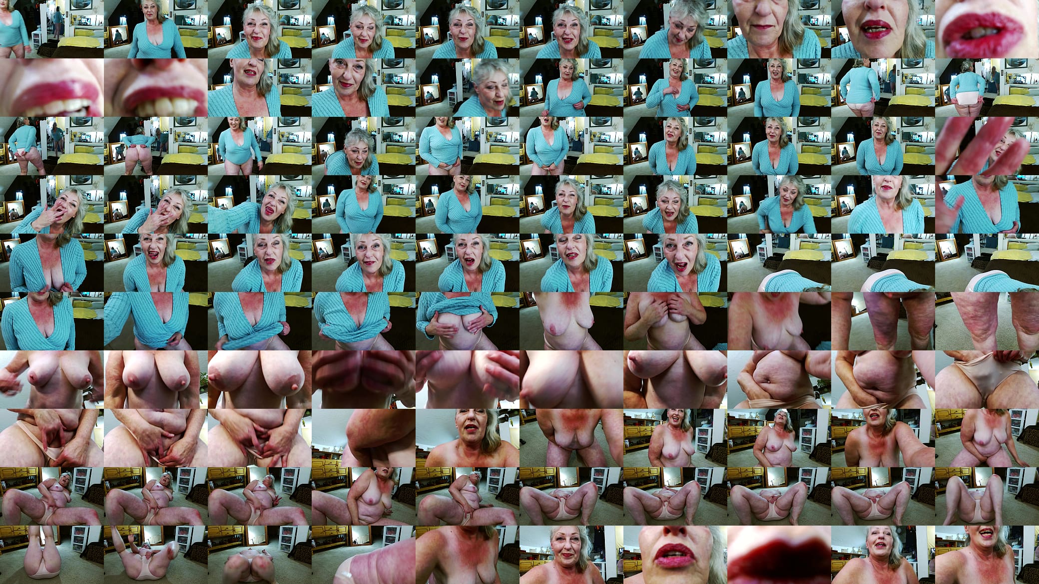 1160 DawnSkye1962 strutting in pretty pink panties then masturbating to orgasm 预览图